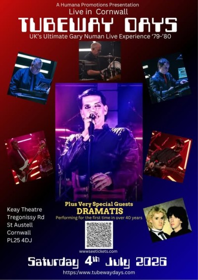 Tubeway Days & Dramatis 2026